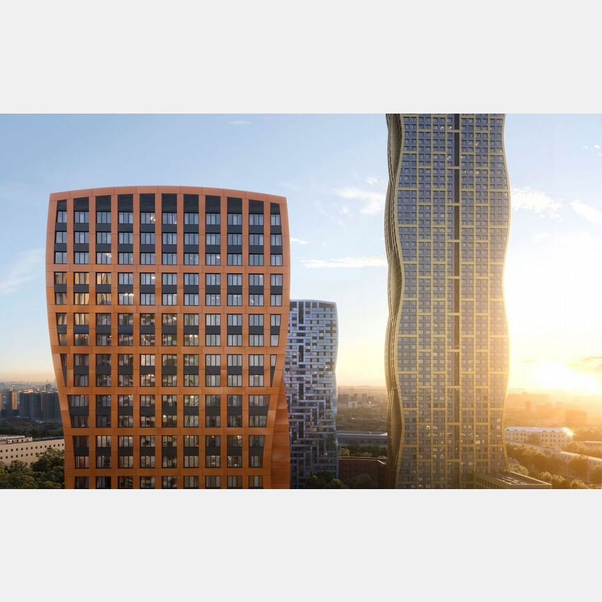 3-к. квартира, 68 м², 20/49 эт.