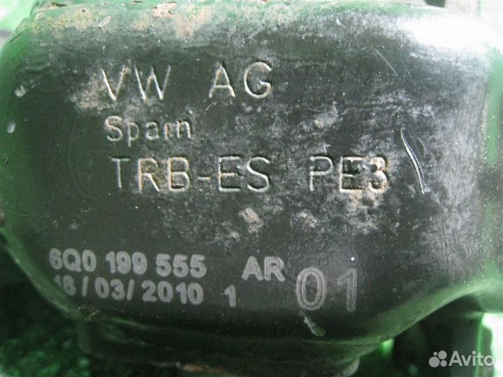 Опора (подушка) кпп Skoda Fabia 5J 2010