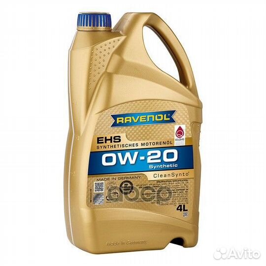 Масло Ravenol 0/20 EHS C5/C6 SN Plus/SP/GF-6A