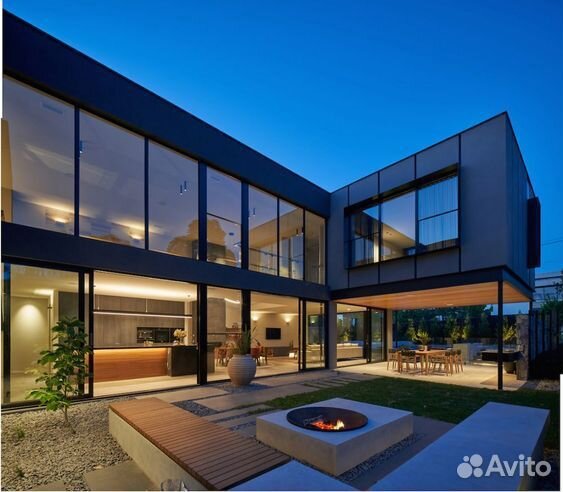 Панорамное остекление от завода алюминиевое