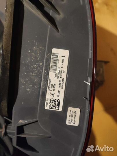 Фара на Мерседес w205