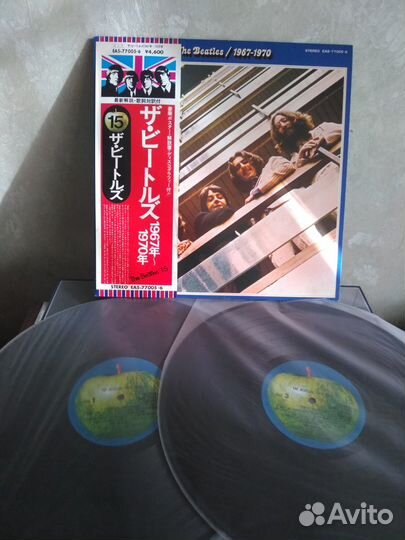 Beatles на японском виниле