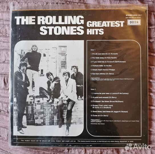 Пластинка The Rolling Stones