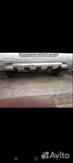 Защита переднего бампера тoyota land cruiser 150