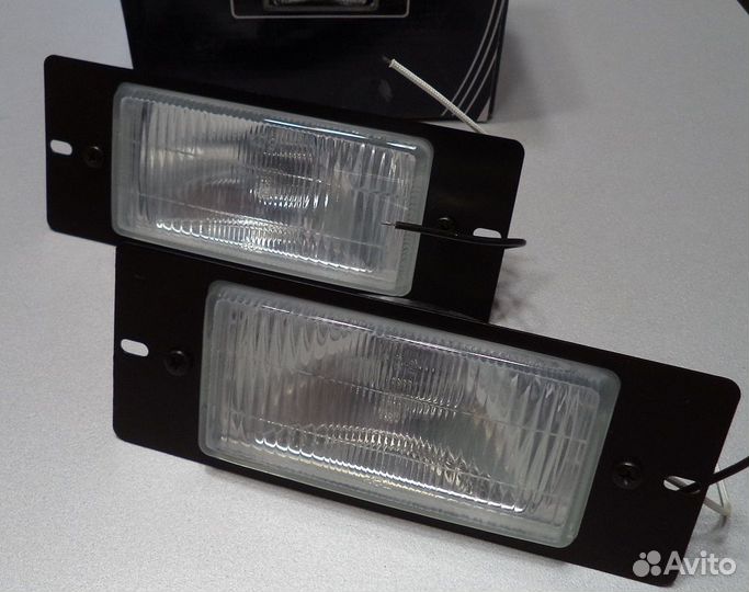 Фары дополнительные птф прямоугольные 185мм на 75м