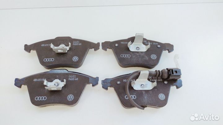 Колодки 1k0698151b VAG Оригинал/Новые