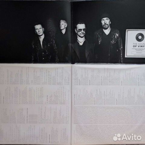 U2 - Songs of Innocence, белый винил объявление продам