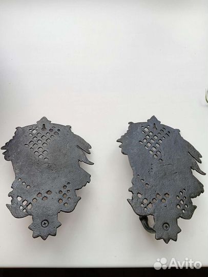 Каслинское чугунное литье Вешалка Петушок