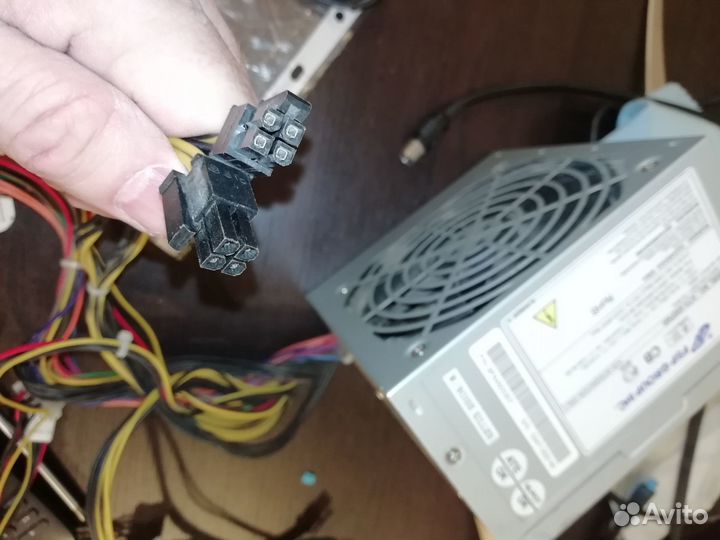 Блоки питания 400,450w видео 6+2