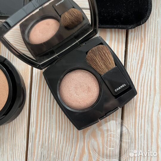 Chanel румяна хайлайтер Armani пудра бронзер
