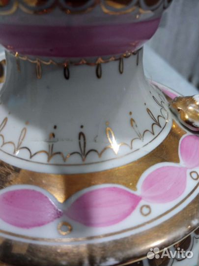 Самовар фарфоровый СССР