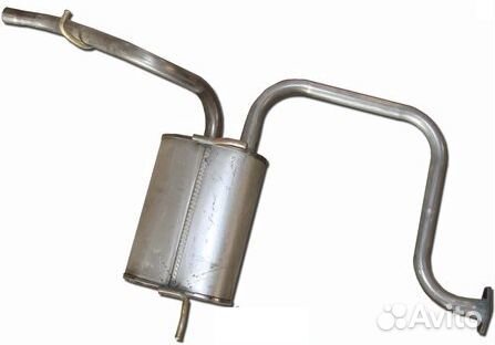 Глушитель задняя часть Дэу Матиз 0.8