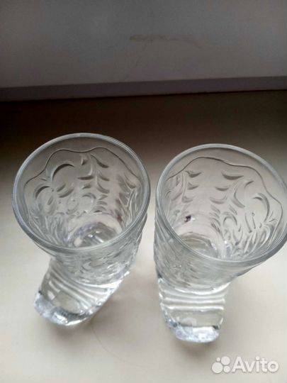 Стопки-сапожки редкой формы СССР