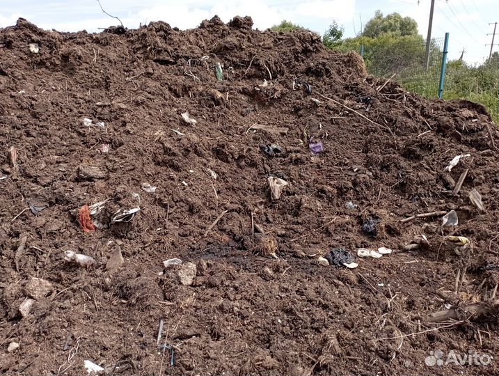 Коровий навоз (перегной) на доставку