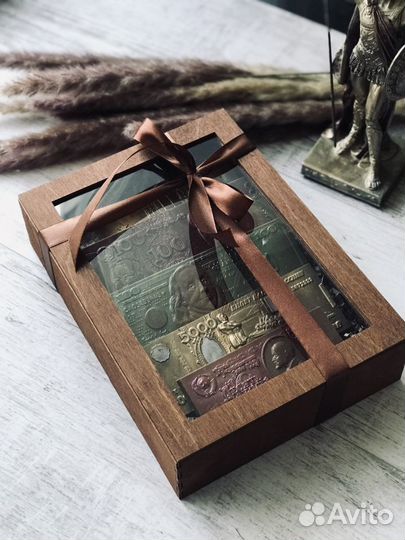 Денежный набор из шоколада