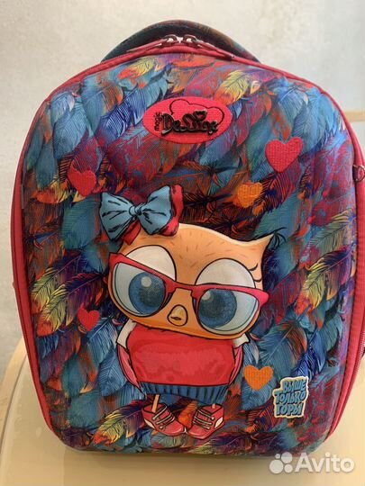 Рюкзак школьный для девочки бу