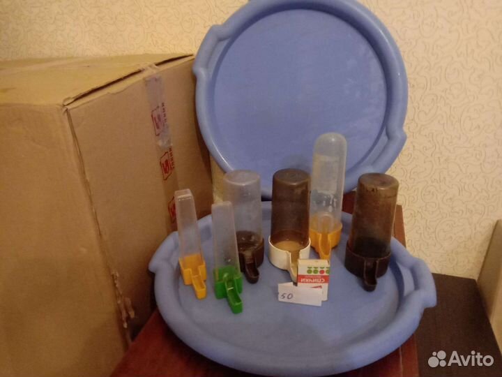 Поилки, кормушки для птиц, крс, мрс