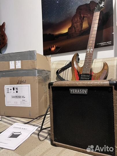 Yerasov gavrosh 8 ламповый усилитель(комбик)