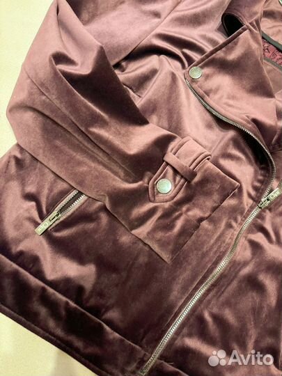 Пиджак - косуха бархатный Clips италия 48