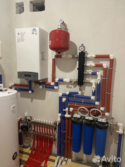 Отопление, монтаж отопления, теплый пол, котельные