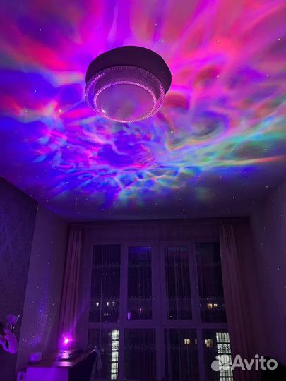 Проектор космонавт светильник