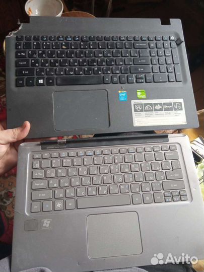 Клавиатура петли и антена wifi