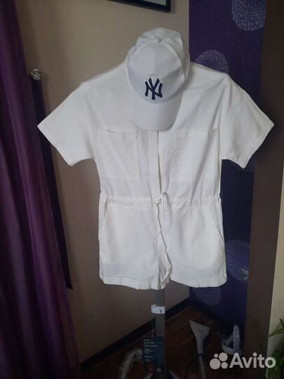 Комбенезон летний, льняное. размер s