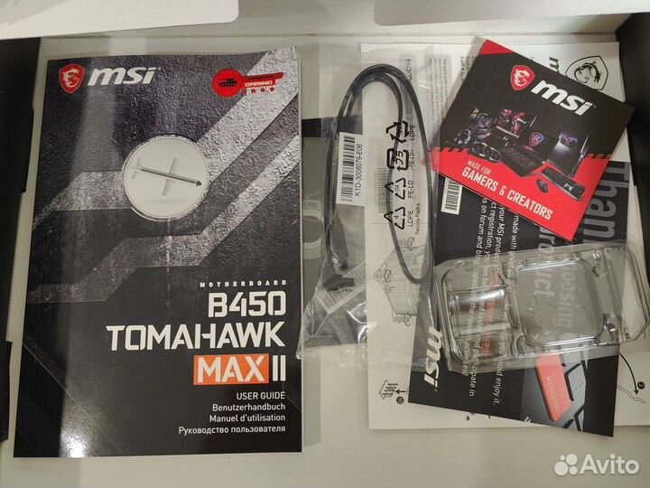 Связка MSI B450 Tomahawk+Ryzen5600g+16gb ddr4 4133