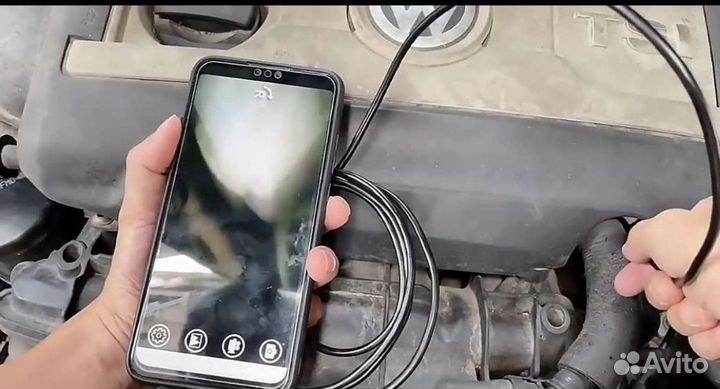 Эндоскоп новый водонепроницаемый 7мм