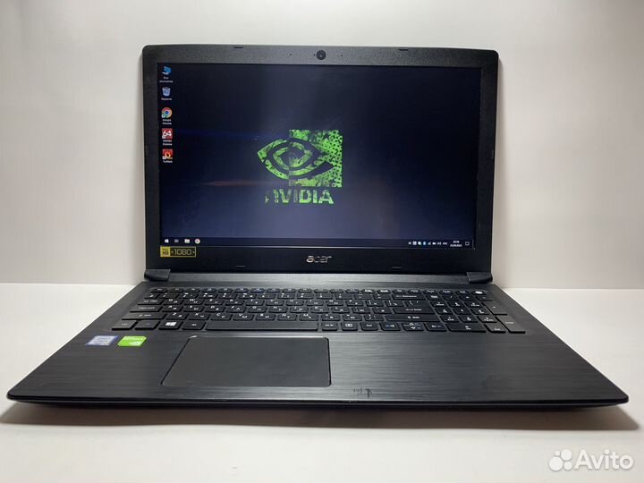 Игровой ноутбук Acer i3/6gb/2видеокарты/NVMe+ssd