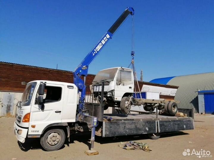 Услуги Кран-Борта, погрузка и перевозка