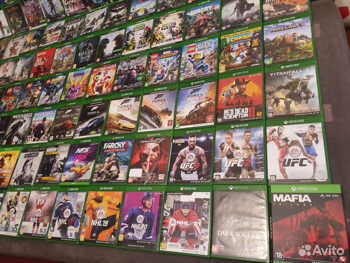 Лицензионные диски на xbox one