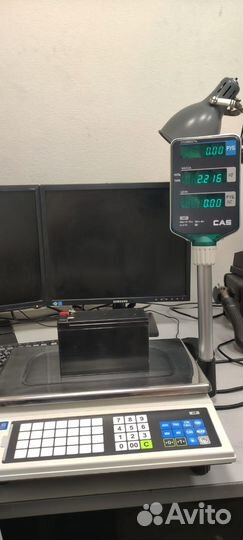 Весы торговые CAS AP-1 15M Big Tray