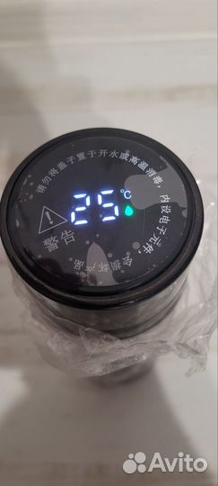 Термос для воды с температурныйм датчиком