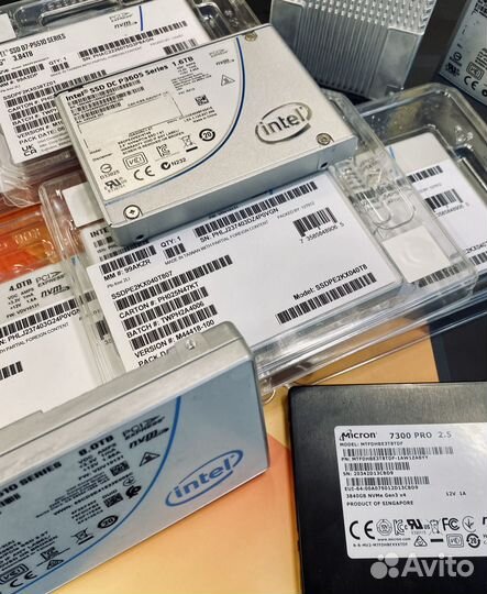 Новый серверный ssd intel 3,84tb ssdpf2kx038tz01