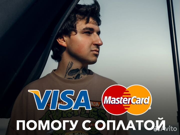 Оплата картой за рубежом (Visa, Mastercard)