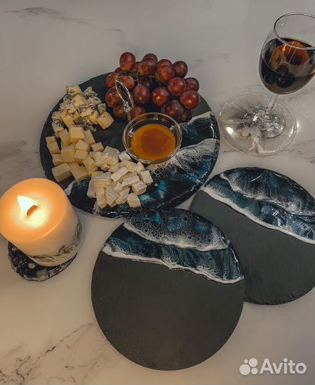 Блюдо из сланца