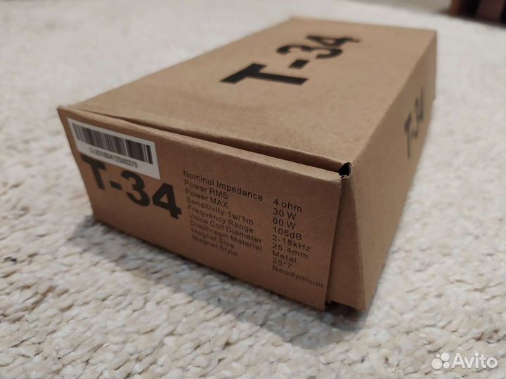 Вч Рупора Alphard T 34 Новые