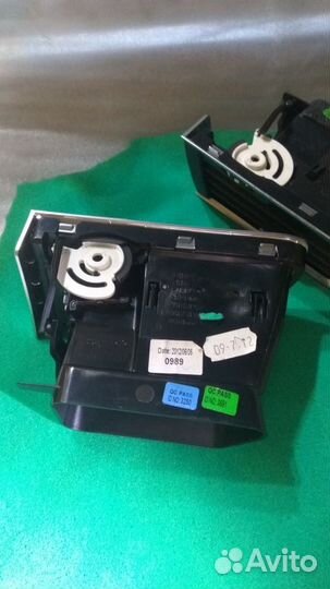 Peugeot 508 - решётки заслонки вентиляции печки