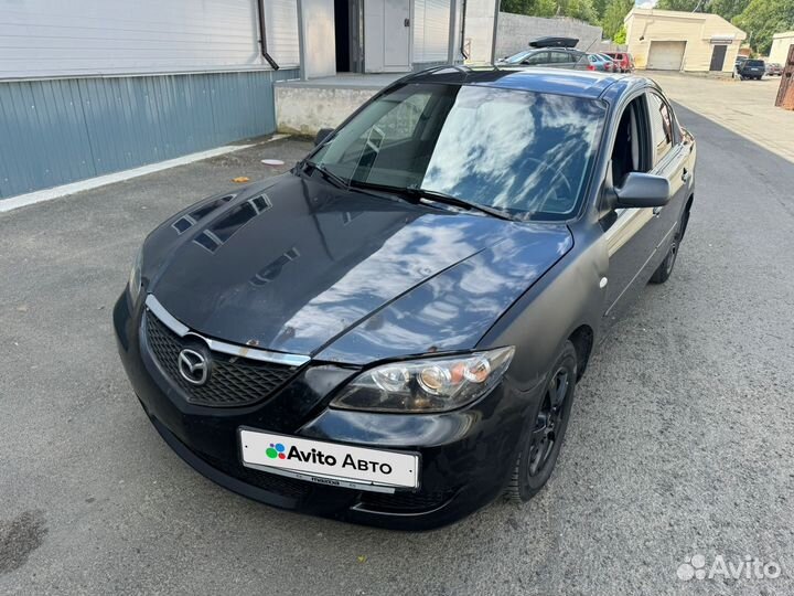 Mazda 3 1.6 МТ, 2006, 123 000 км