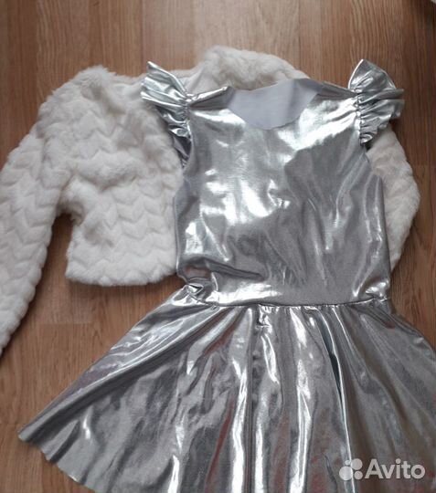 Платье+болеро на 2-3 года, новогодний костюм