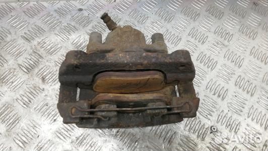 Суппорт тормозной передний левый renault scenic 3