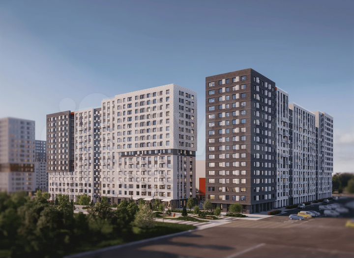 3-к. квартира, 57,3 м², 2/16 эт.