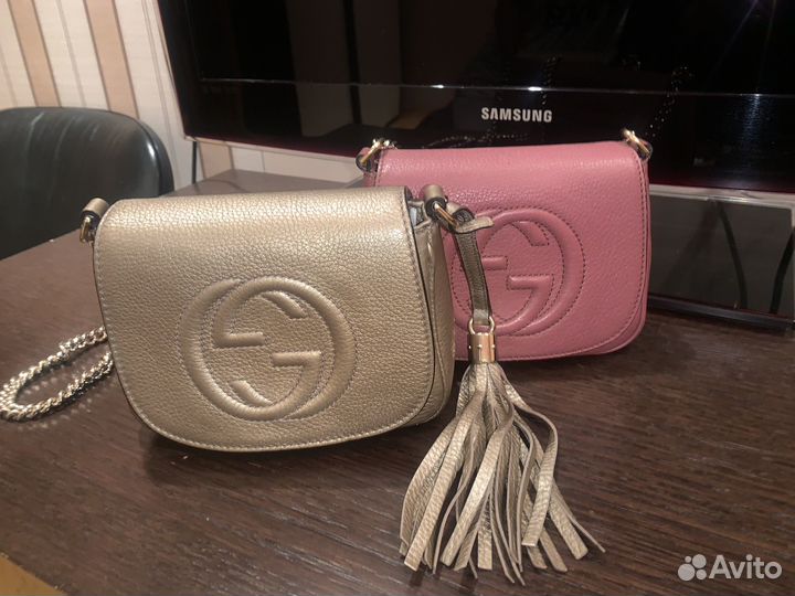 Сумка женская gucci натуральная кожа