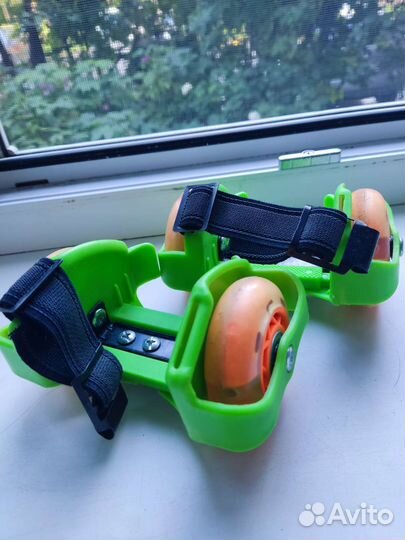 Ролики на обувь детские