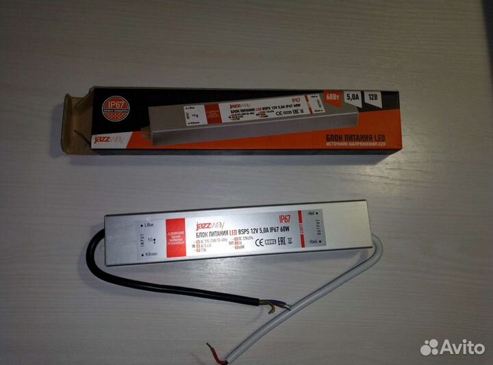 Блок питания для led 12 jazzway