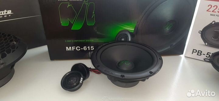 Автозвук. Компонентная акустика Machete MFC-615