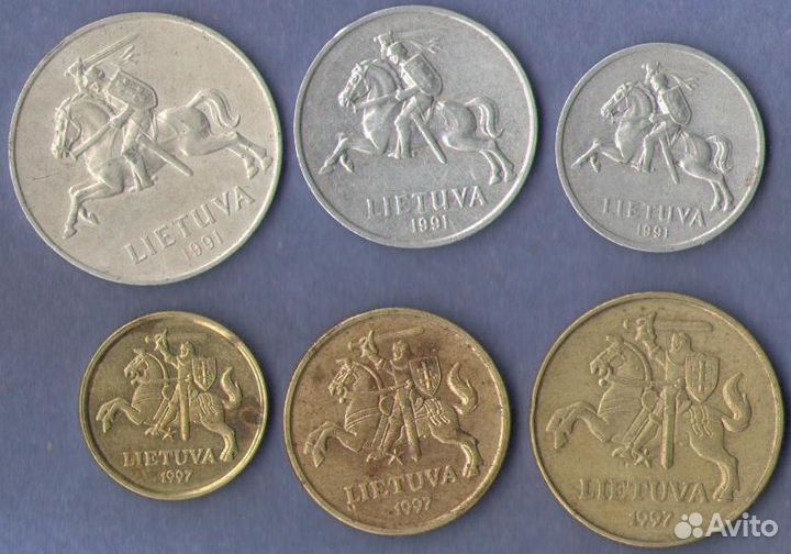 Монеты Прибалтики