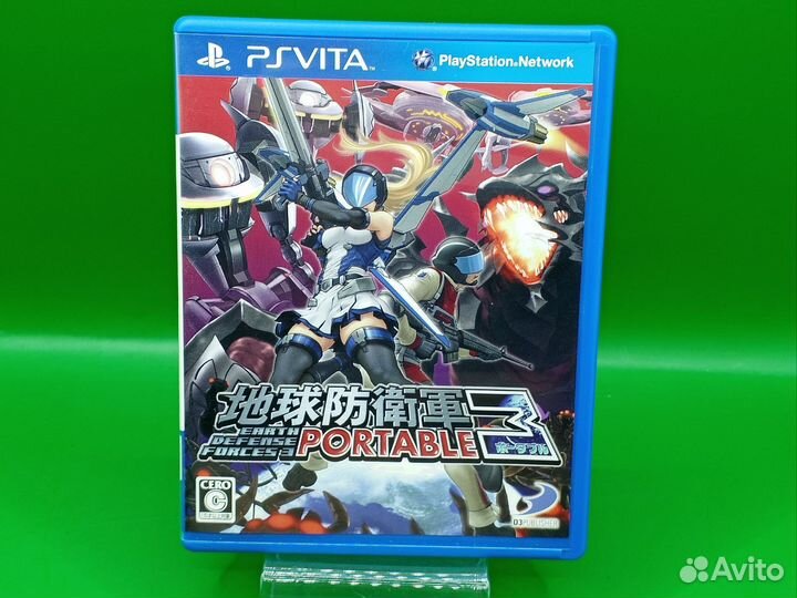 Earth Defence Portable 3 PS Vita ntsc-j