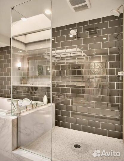 Зеркальное панно, плитка